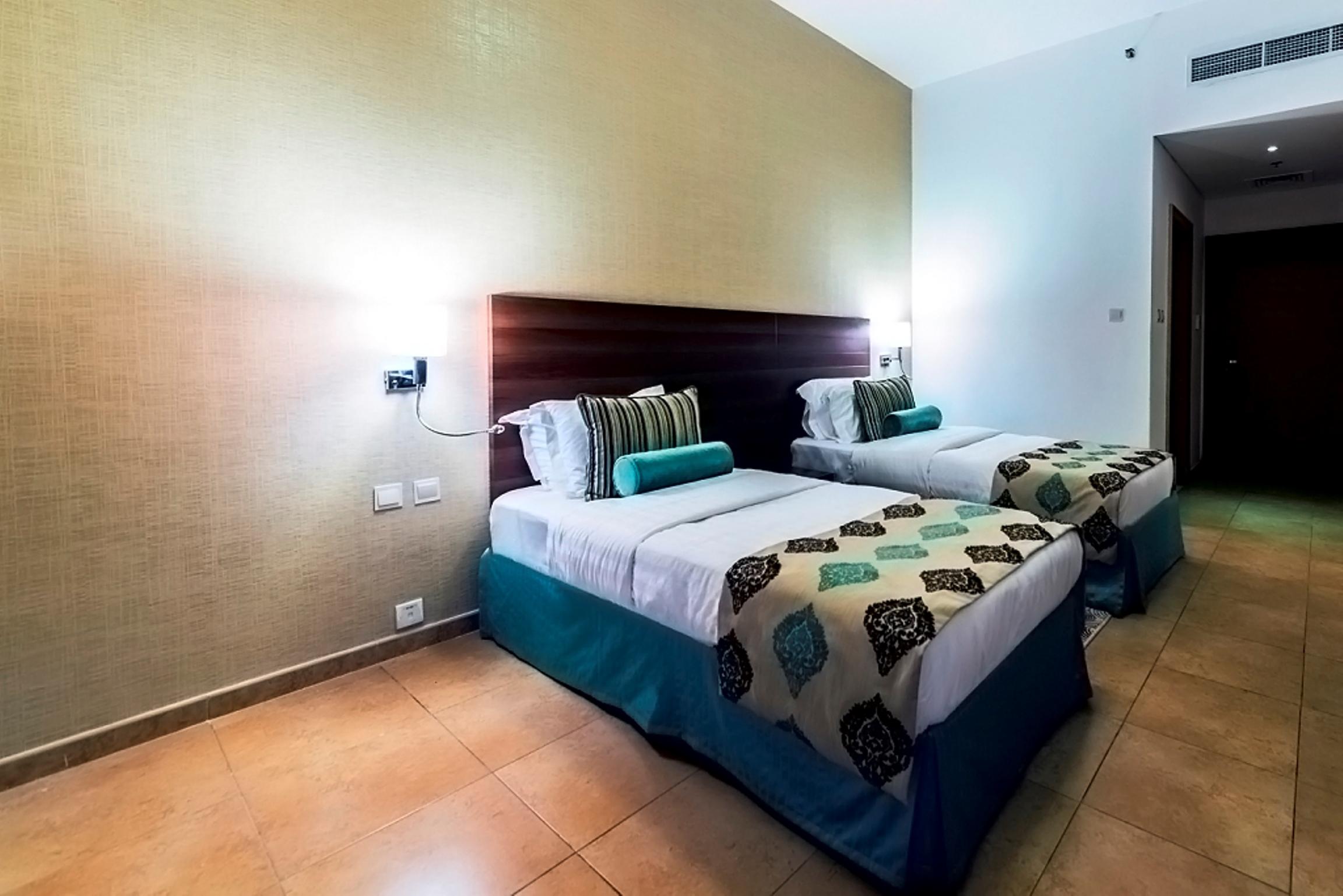 דובאי Nojoum Hotel Apartments Llc מראה חיצוני תמונה