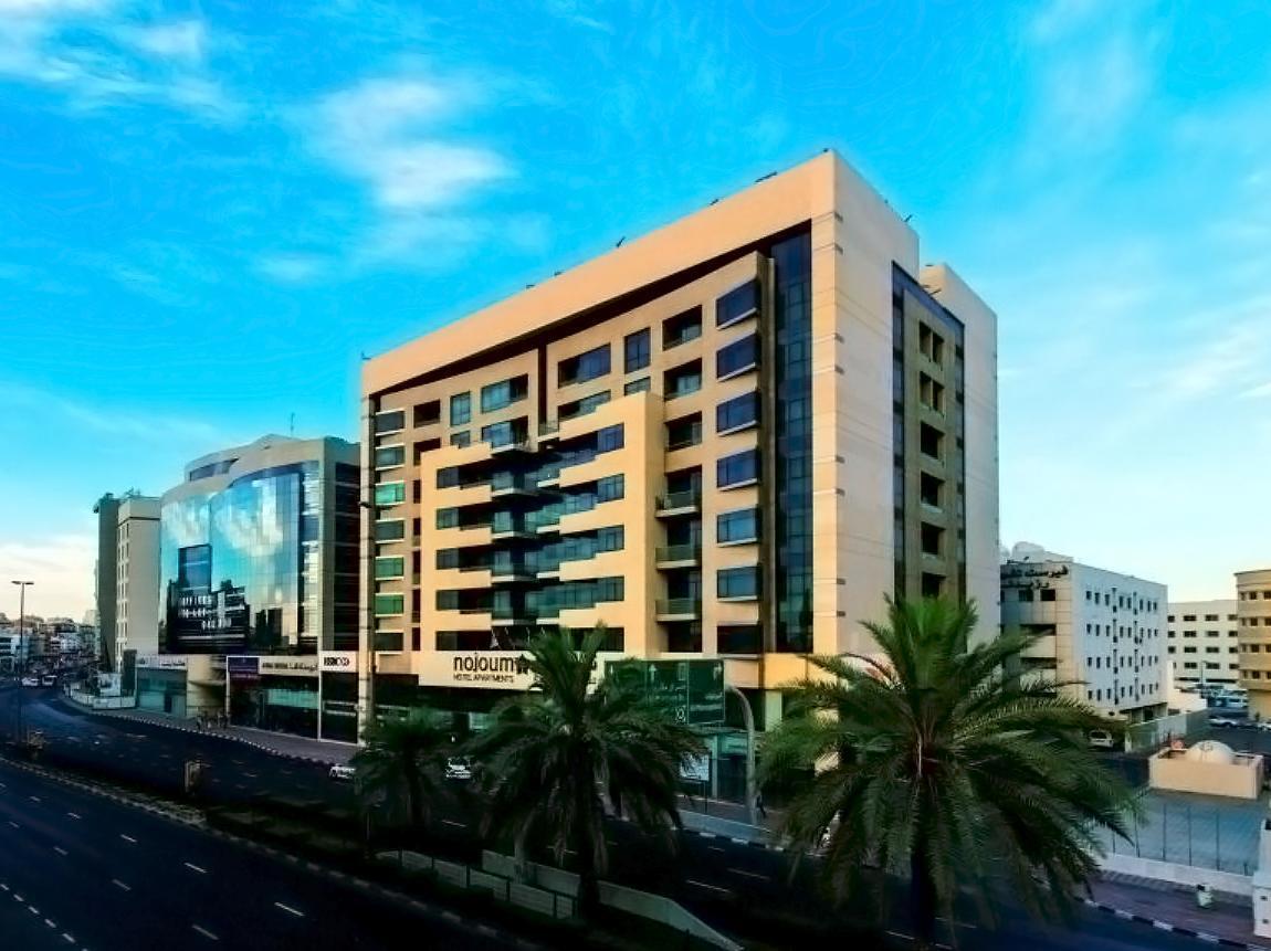 דובאי Nojoum Hotel Apartments Llc מראה חיצוני תמונה